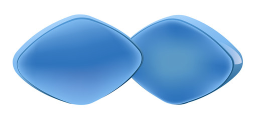 ¿Qué causa la visión azul con viagra?